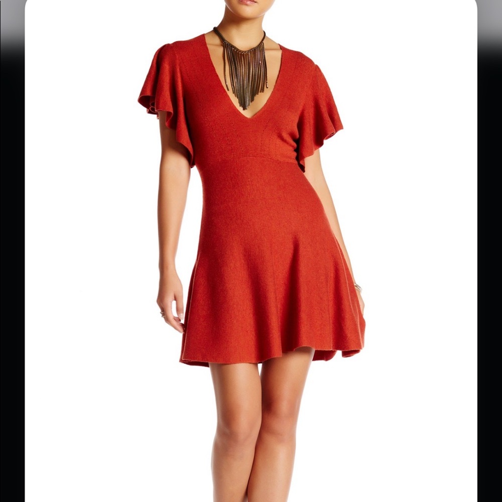 Free people cozy nights sweater dress